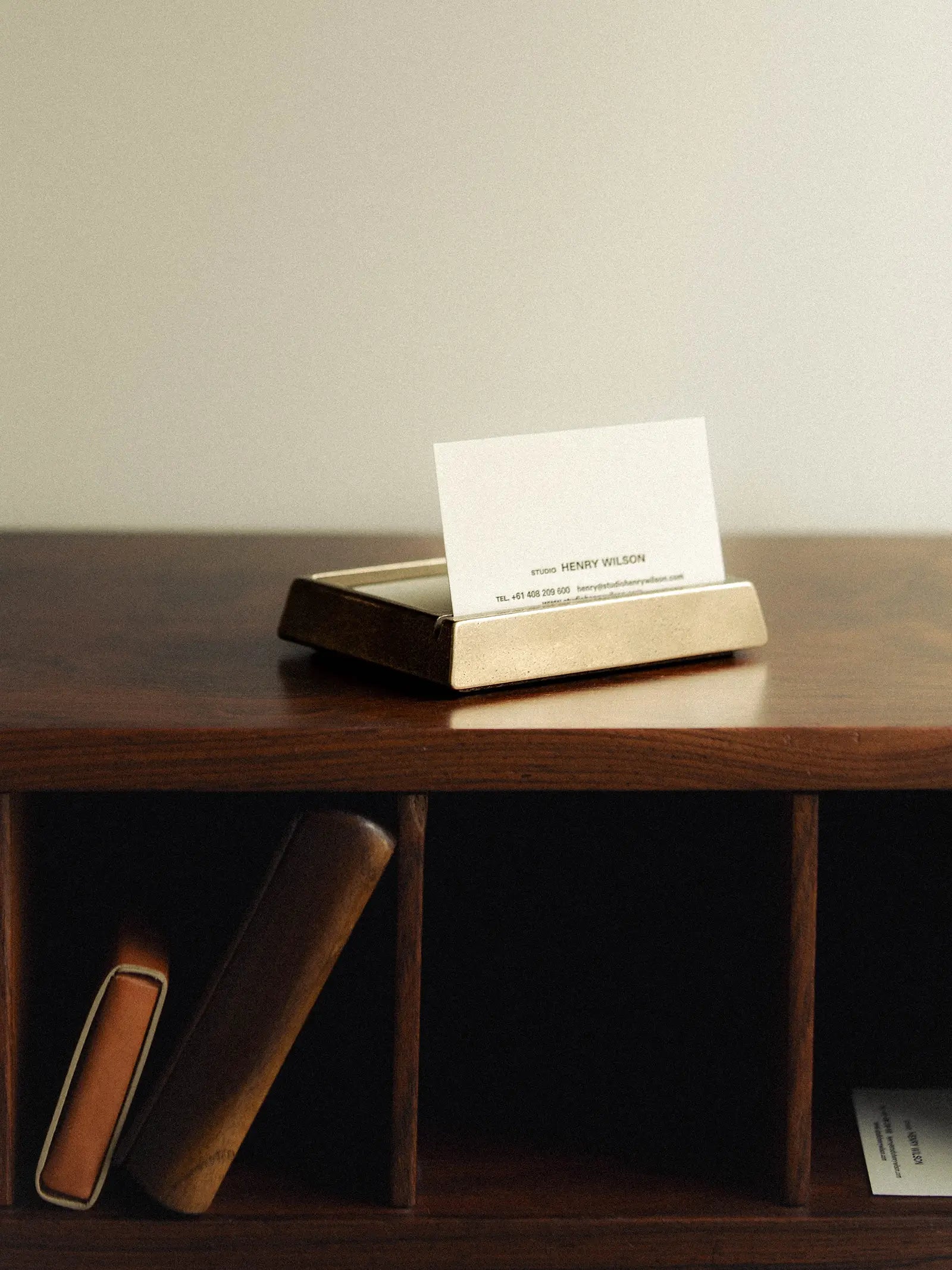 Business Card Holder "Tray"