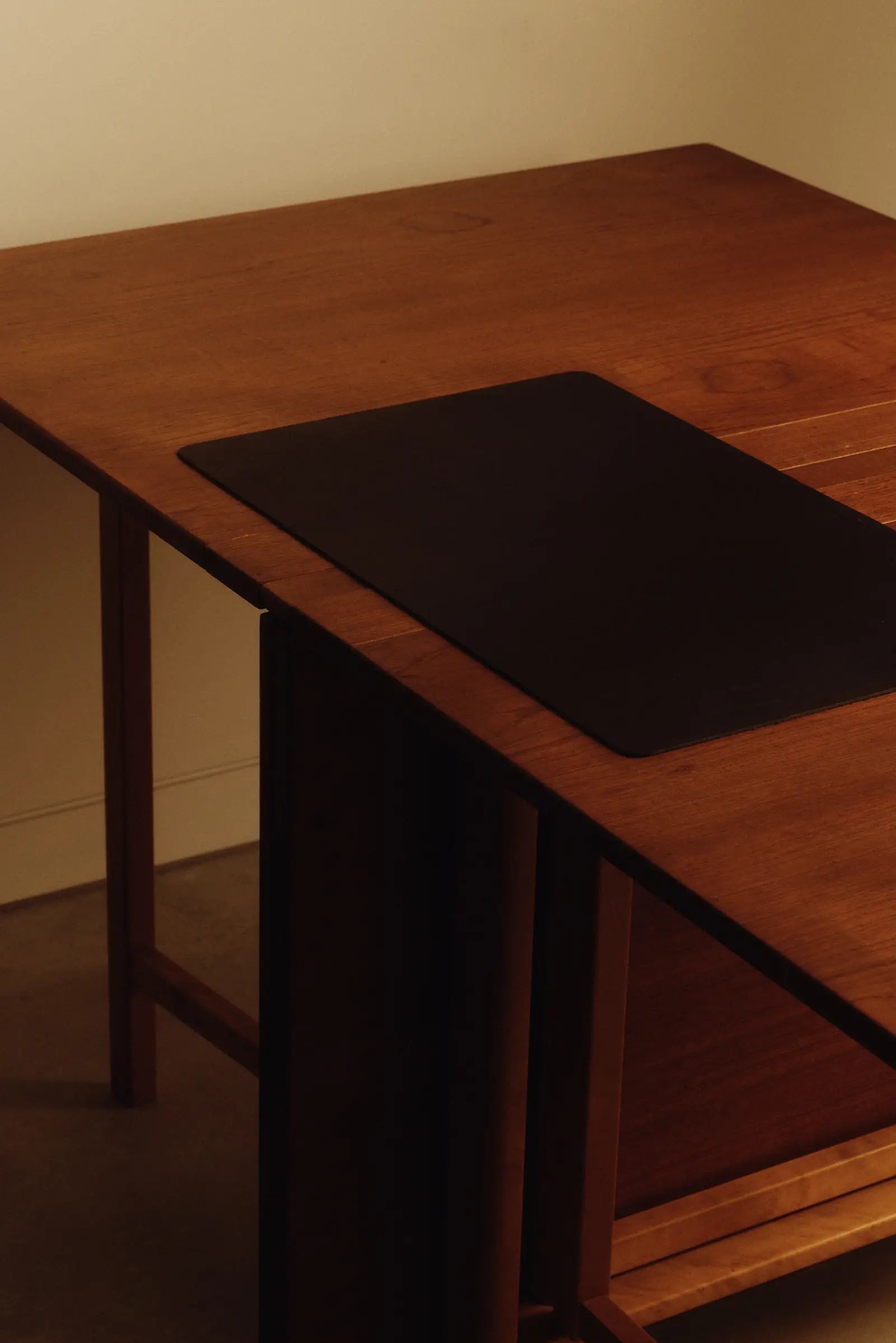 Leather Desk Mat Tan
